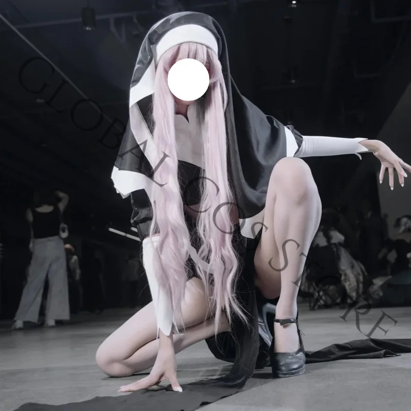 Anime Cosplay Nun - A;3\v,7'd/Anime Gushing Over Magical Girls Sister