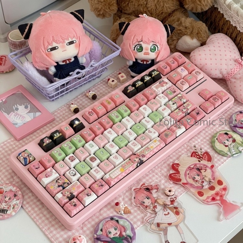 Anime Cosplay Anya - SPY×FAMILY Anya Forger Theme Cosplay Computer