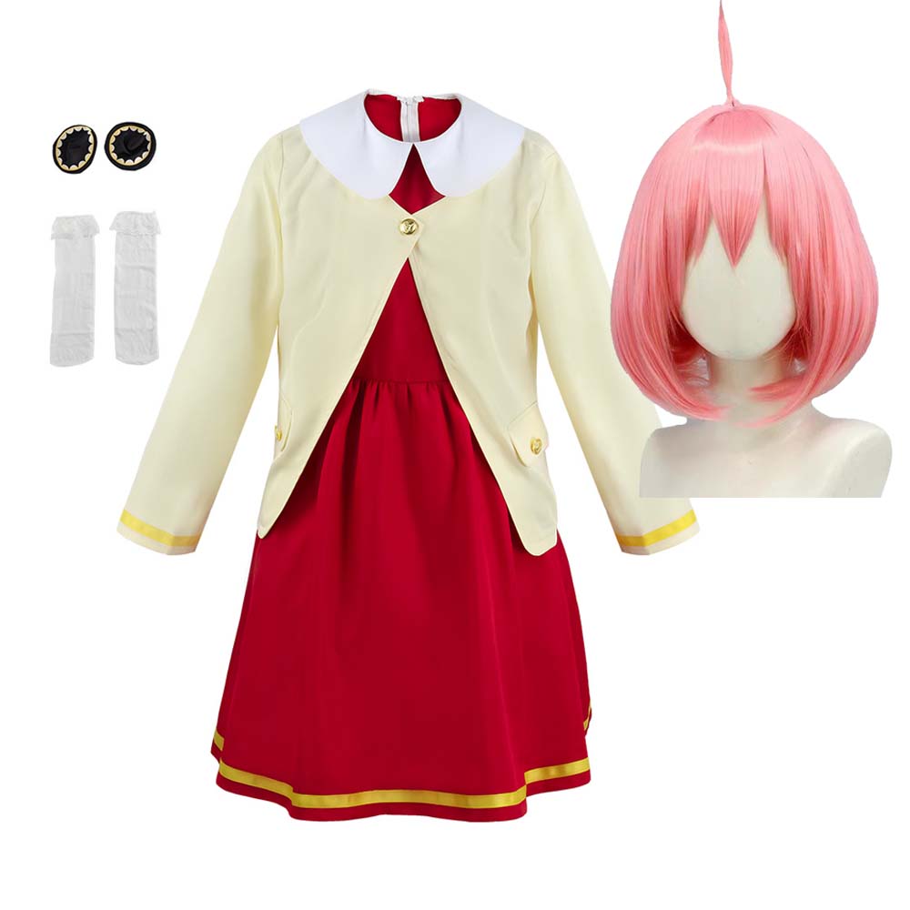 Anime Cosplay Anya - Halloween & Parties Anime SPY×FAMILY Anya