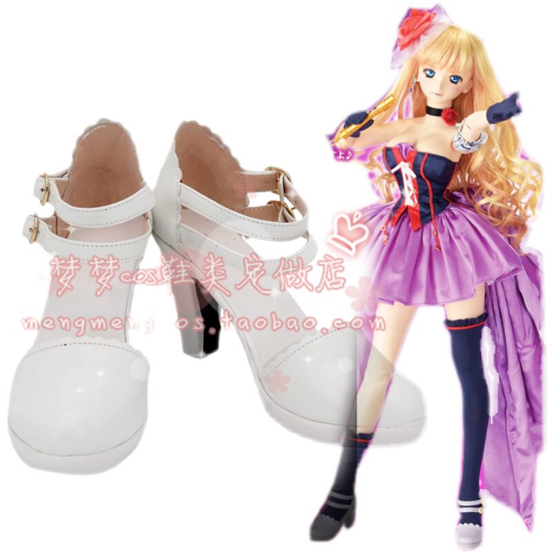 Anime Cosplay Nome - Macross Frontier Sheryl Nome Cosplay Shoes