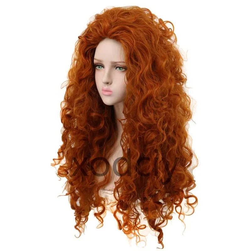 Anime Cosplay Orange Hair - EW5DY20Movie Brave Princess Merida Cosplay Mei