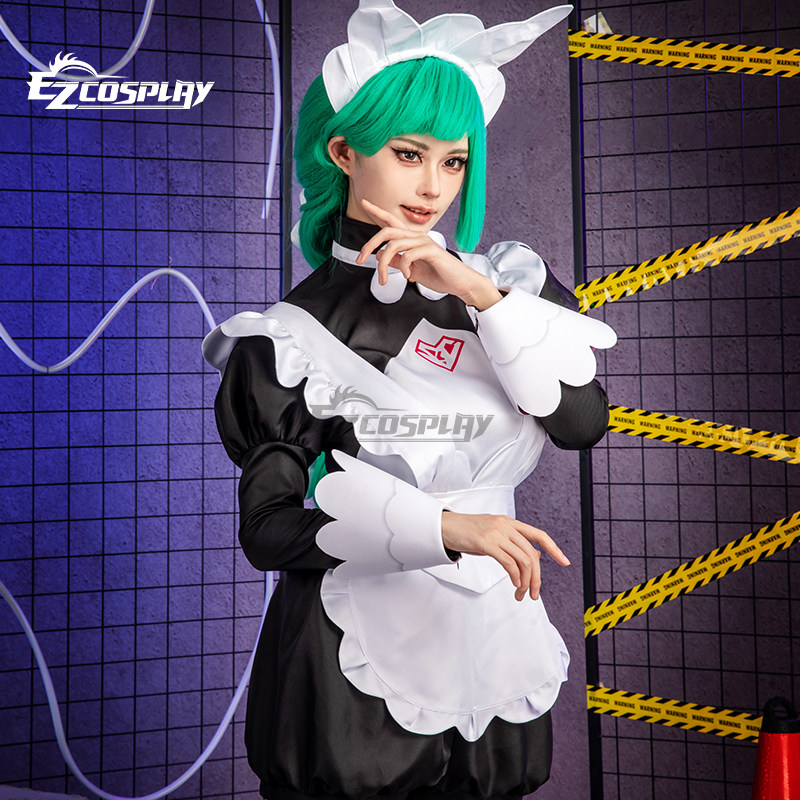 Anime Cosplay Outfit Girl - Legends Z-A Lebanne Harujio Maid Cosplay