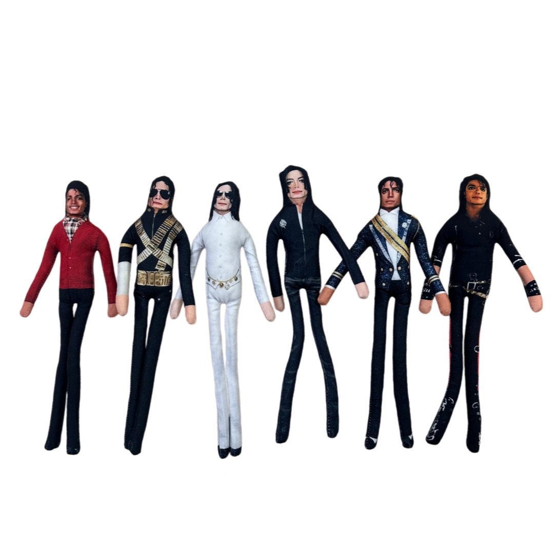 Cosplay Anime Female Characters - 1-6pcs Michael Jackson Cosplay Prop Doll