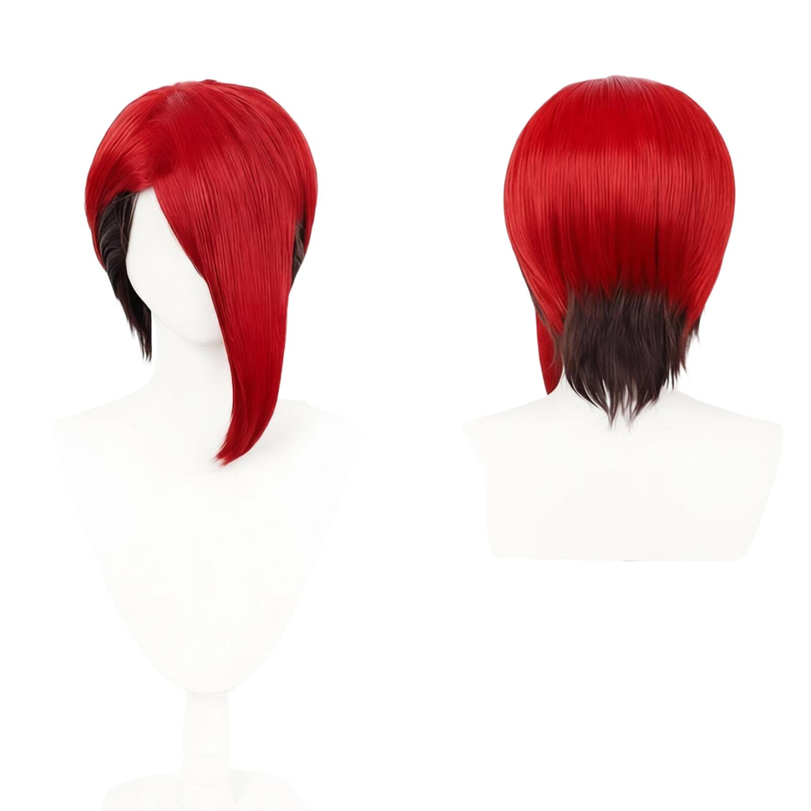 Anime Cosplay Girl With Black Hair - Joka Cosplay Wig Anime Men Girl