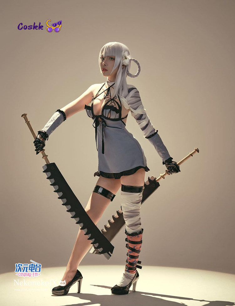 YoRHa No. 2 Type B Kaine Compl - Anime Cosplay Jumpsuit 评论和价格