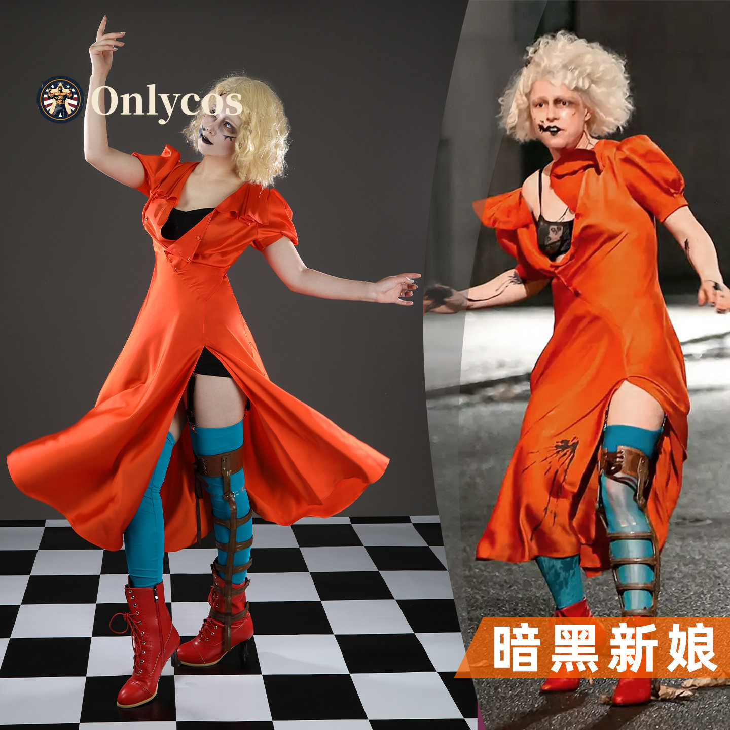 The Bride! Mary Shelley Cospla - Anime Cosplay Outfit Girl 评论和价格