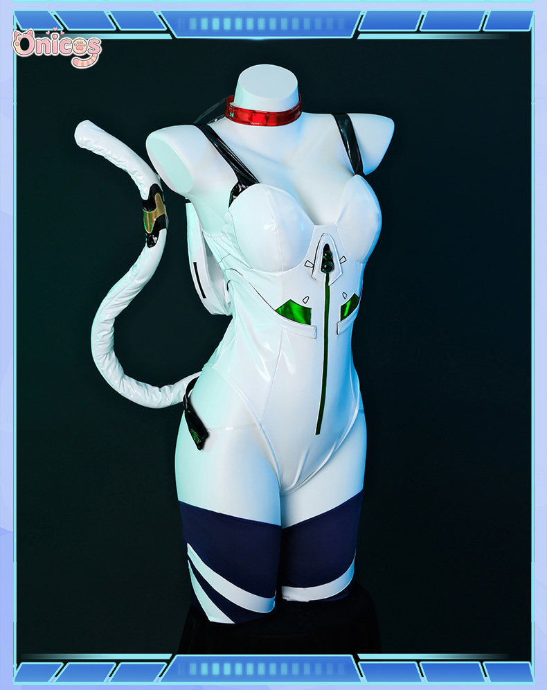 Ayanami Rei Cat Ear Anime Cosp - Anime Cosplay Jumpsuit 评论和价格