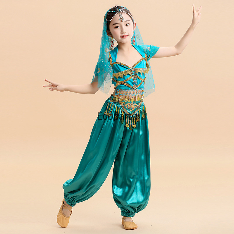 India Princess Belly Dance Set - Anime Cosplay India 评论和价格