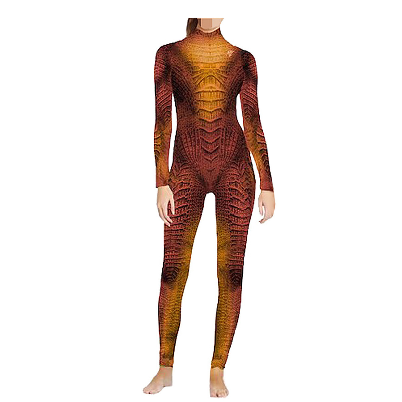 Reptile Animal performance cos - Anime Cosplay Jumpsuit 评论和价格