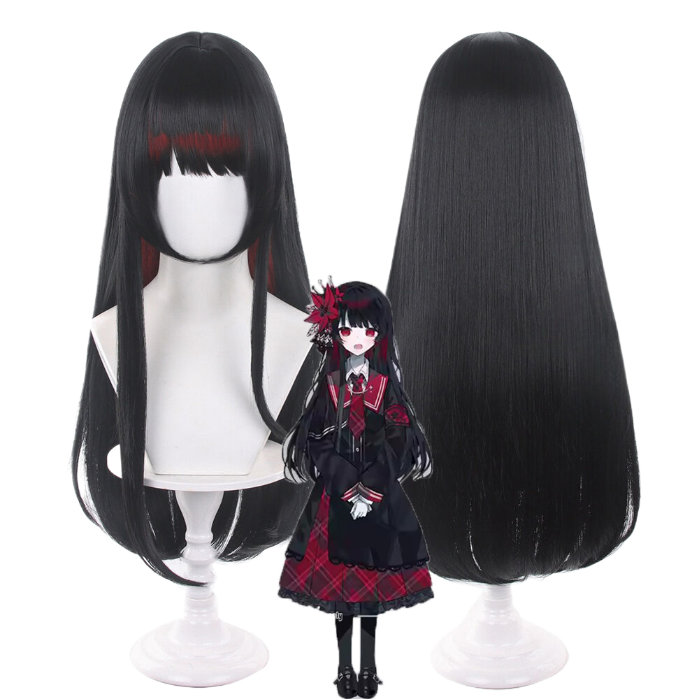 Anime Nikaido Hiro Cosplay Wig - Anime Cosplay Girl With Black Hair 评论和价格