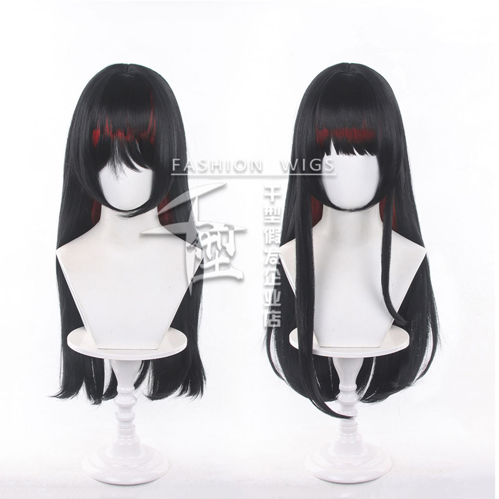 Anime Nikaido Hiro Cosplay Wig - Anime Cosplay Girl With Black Hair 评论和价格