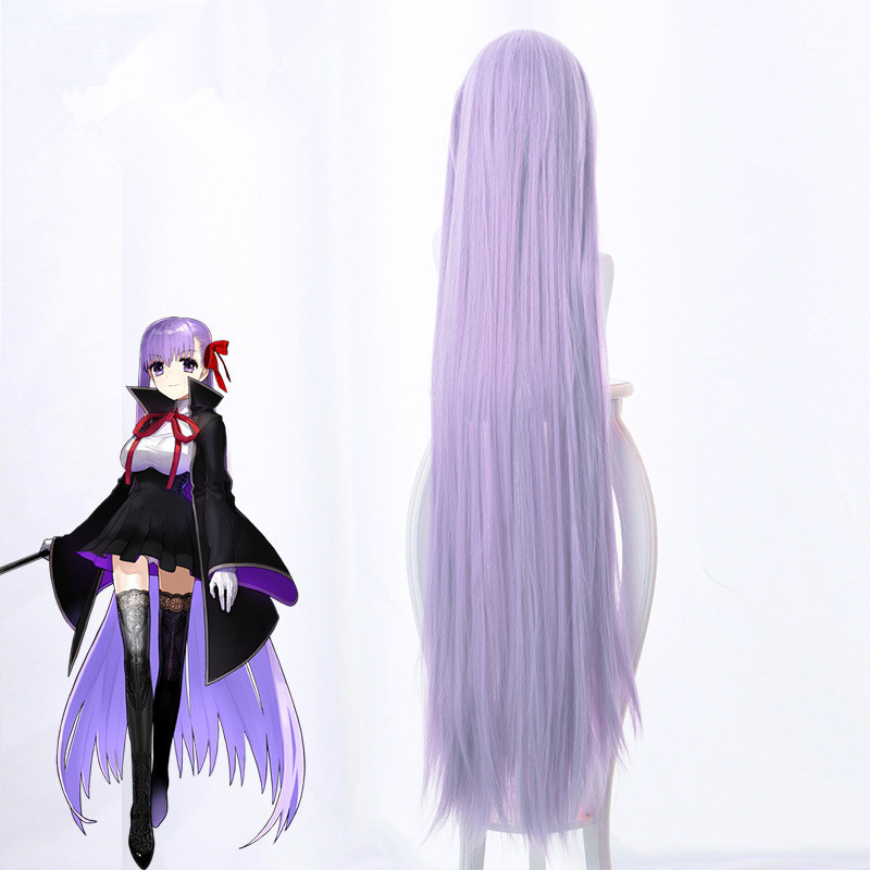 Fate EXTRA CCC Cosplay Wig BB  - Anime Cosplay Girl With Black Hair 评论和价格