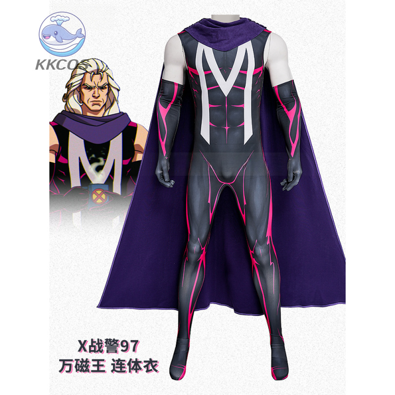 Magneto Cosplay Costume Jumpsu - Anime Cosplay Jumpsuit 评论和价格