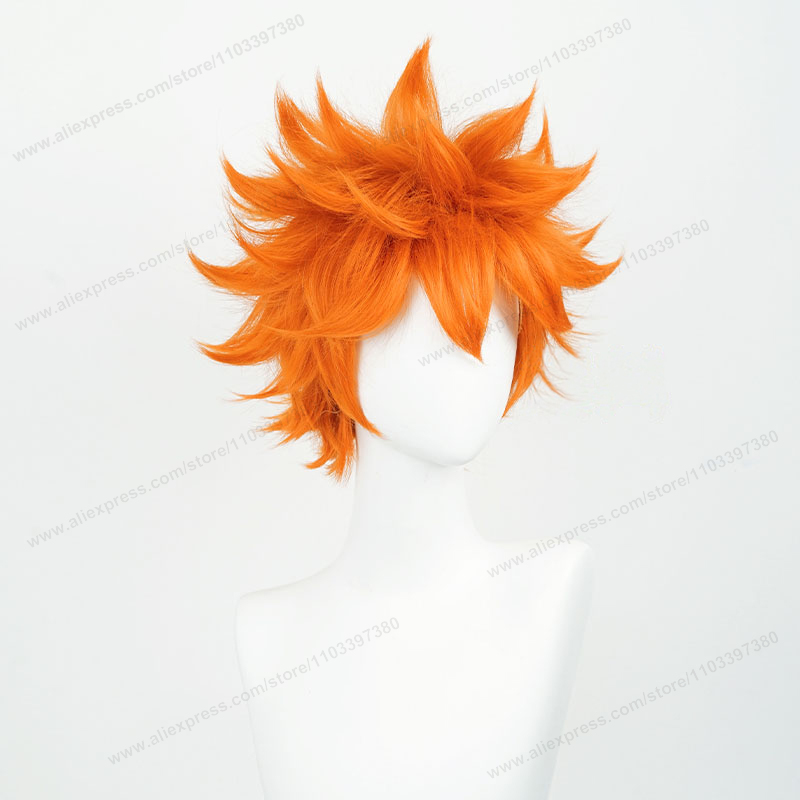 Hinata Shoyo Cosplay Wig 26cm  - Anime Cosplay Orange Hair 评论和价格