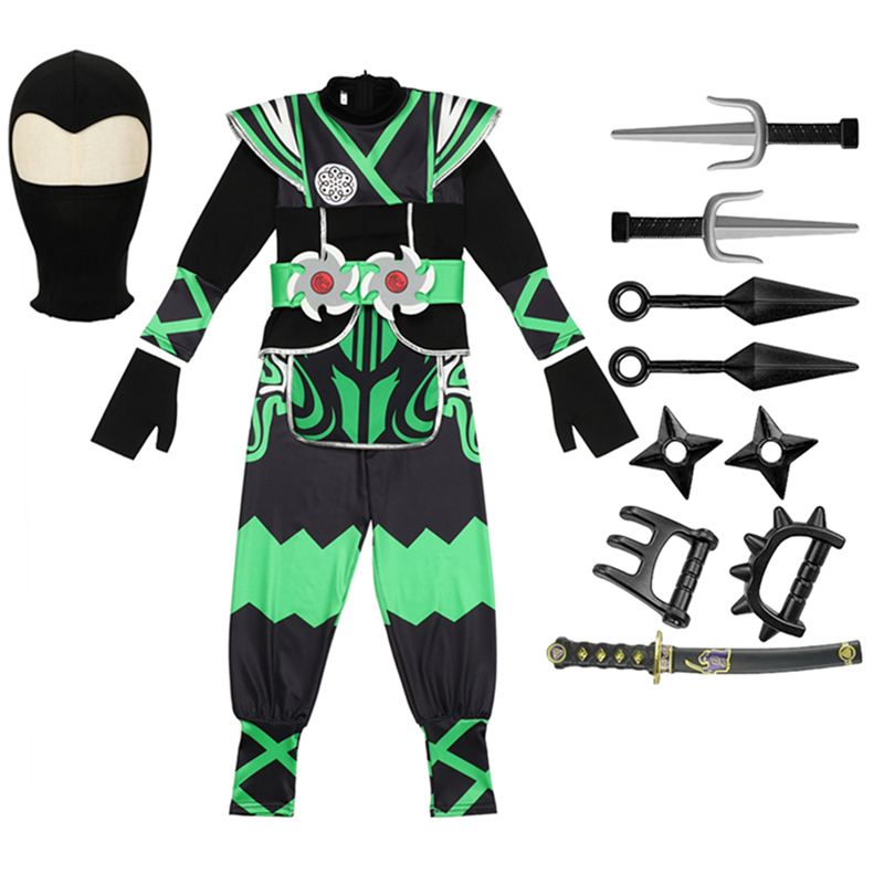 Japanese Ninja Costume Set for - Anime Cosplay Outfit Girl 评论和价格
