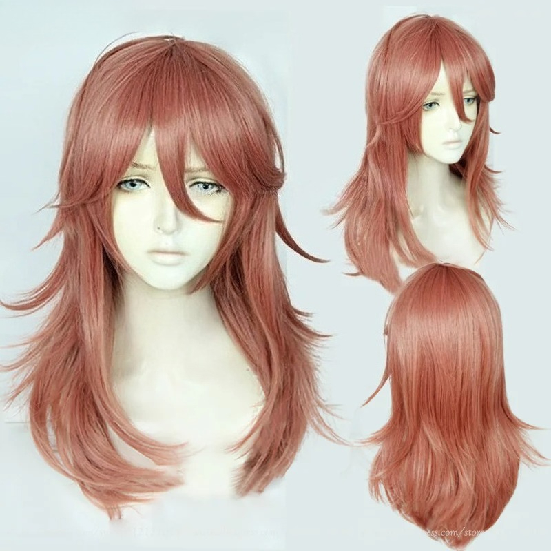 Anime COS Angel Devil Cosplay  - Anime Cosplay Orange Hair 评论和价格