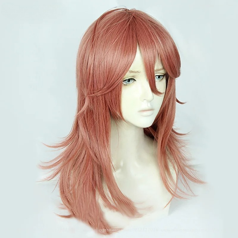 Anime COS Angel Devil Cosplay  - Anime Cosplay Orange Hair 评论和价格