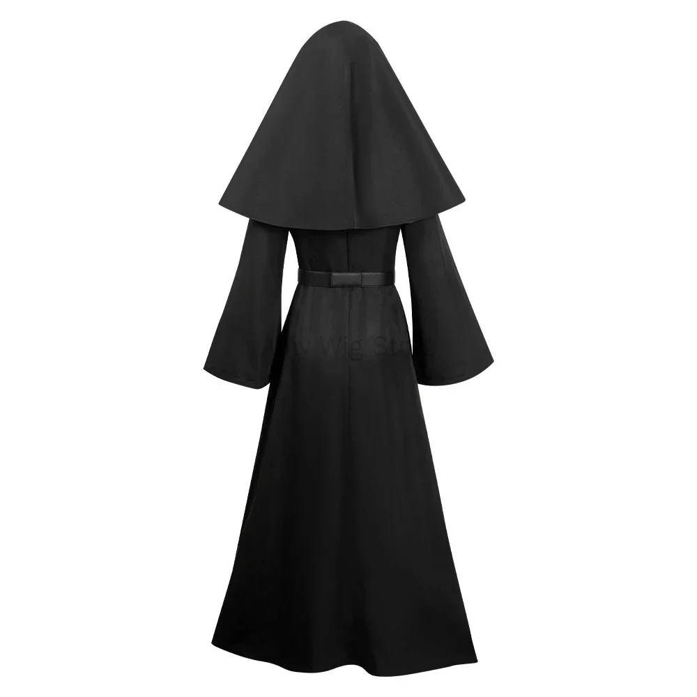 Nun Costume for Women Scary Ha - Anime Cosplay Nun 评论和价格