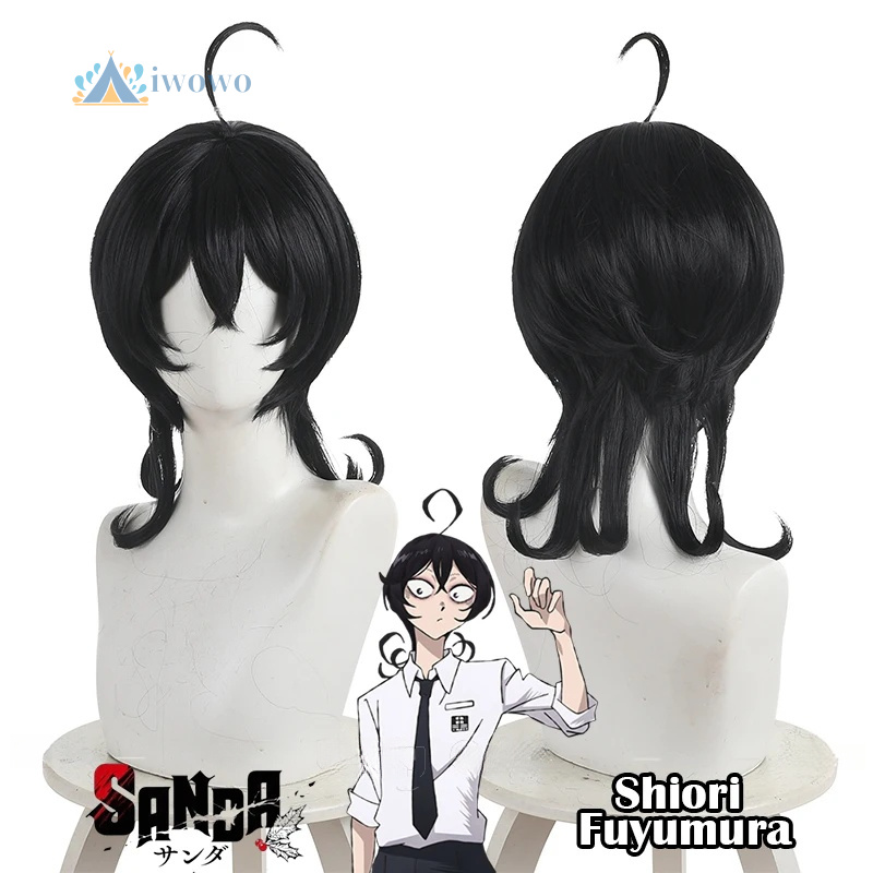 Anime Sanda Shiori Fuyumura Co - Anime Cosplay Girl With Black Hair 评论和价格