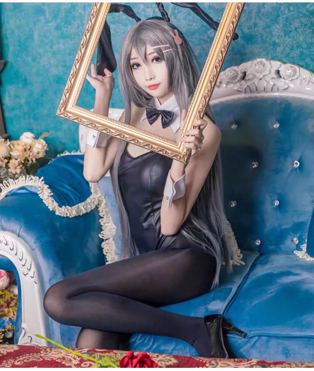 Sexy Bunny Girl Sakurajima Mai - Anime Cosplay Jumpsuit 评论和价格