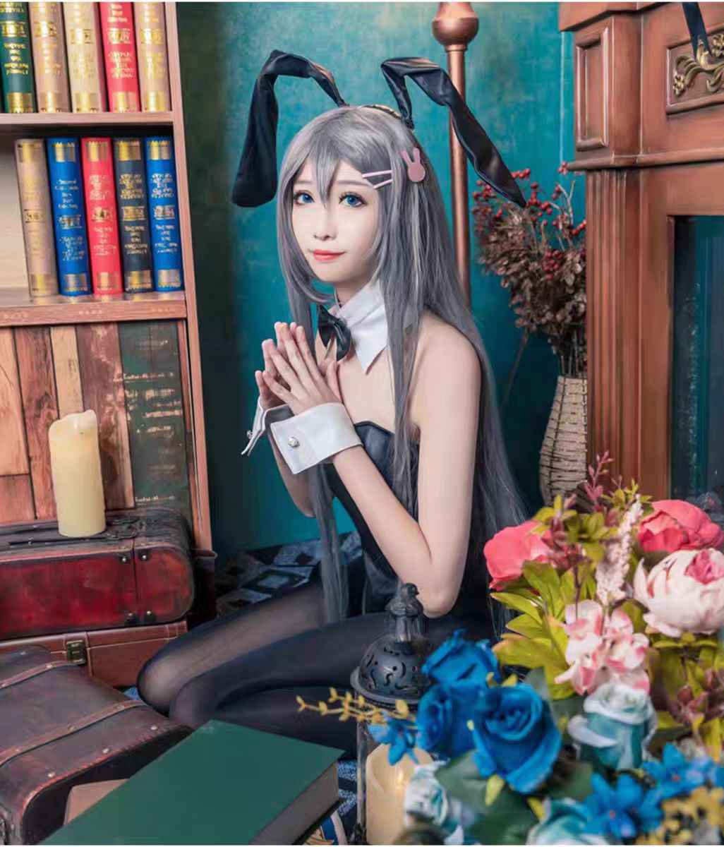 Sexy Bunny Girl Sakurajima Mai - Anime Cosplay Jumpsuit 评论和价格