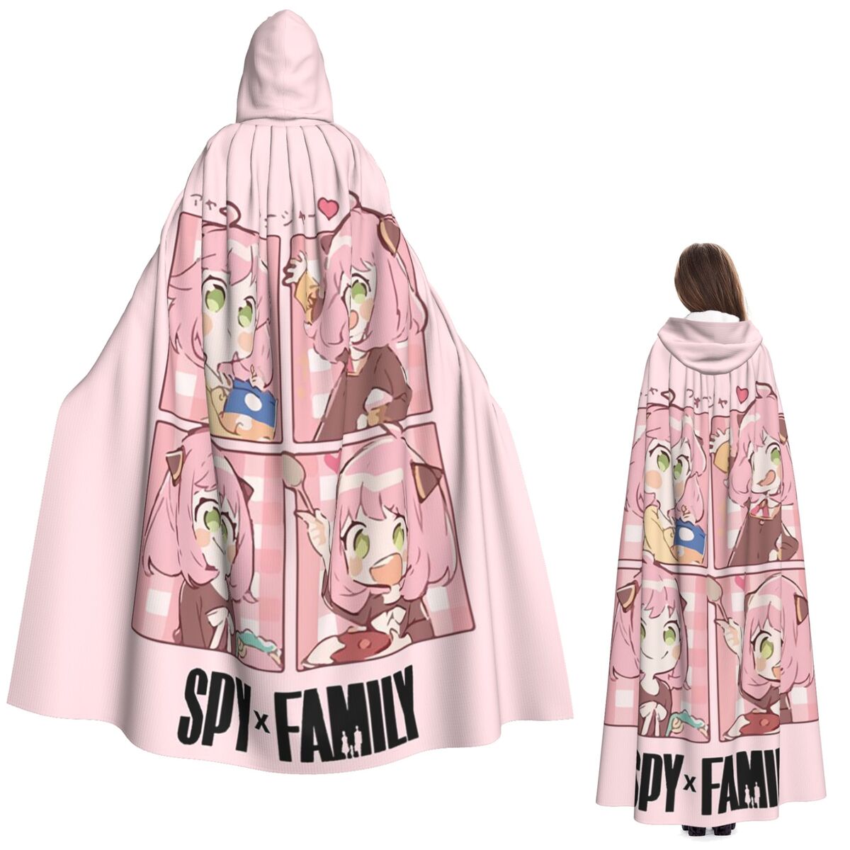 Spy X Family Anya Forger Long  - Anime Cosplay Anya 评论和价格