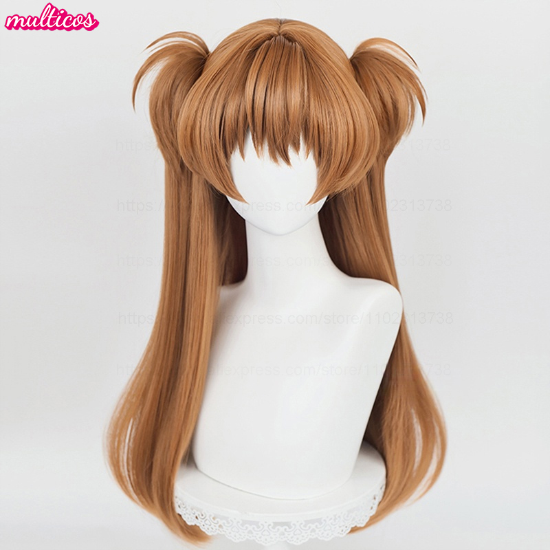 High Quality Anime EVA Asuka L - Anime Cosplay Orange Hair 评论和价格