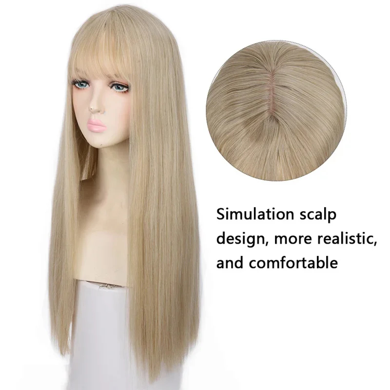2026 Houyan synthetic long str - Anime Cosplay Girl With Black Hair 评论和价格
