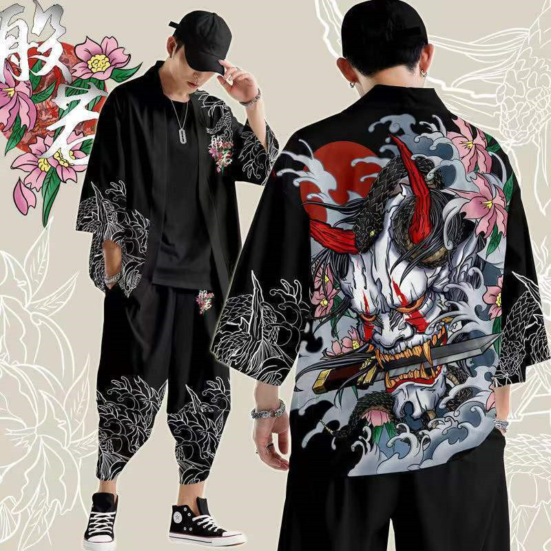 Harajuku Tops Robe Fashion Asi - Asian Cosplay Anime 评论和价格