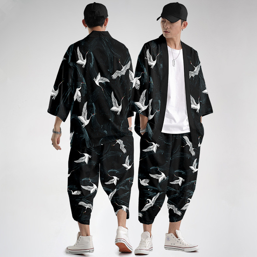 Harajuku Tops Robe Fashion Asi - Asian Cosplay Anime 评论和价格