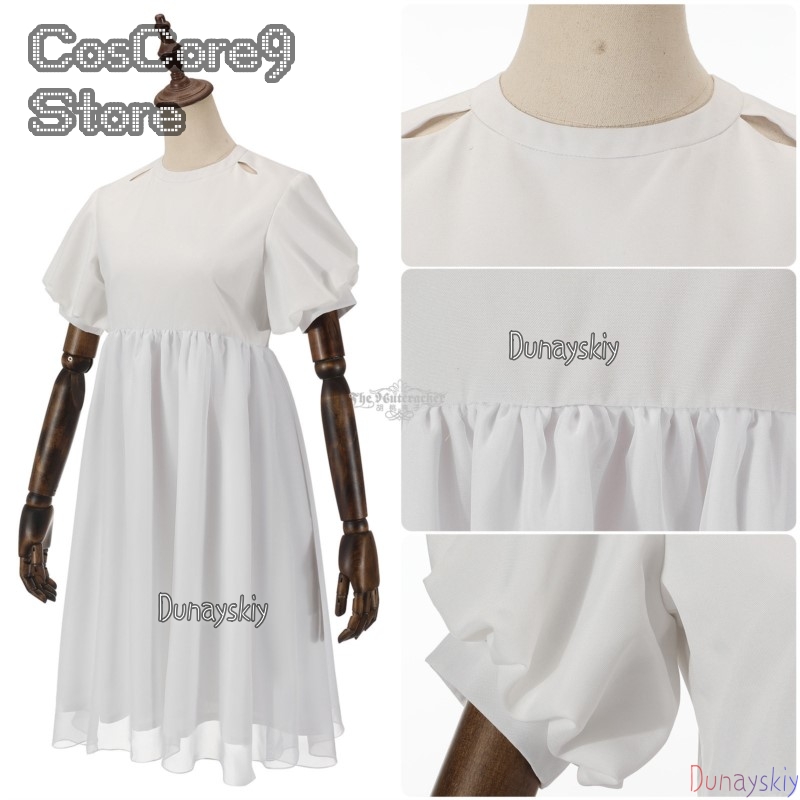 Sua Cosplay kostüm White Dress - Anime Cosplay Kostüm 评论和价格