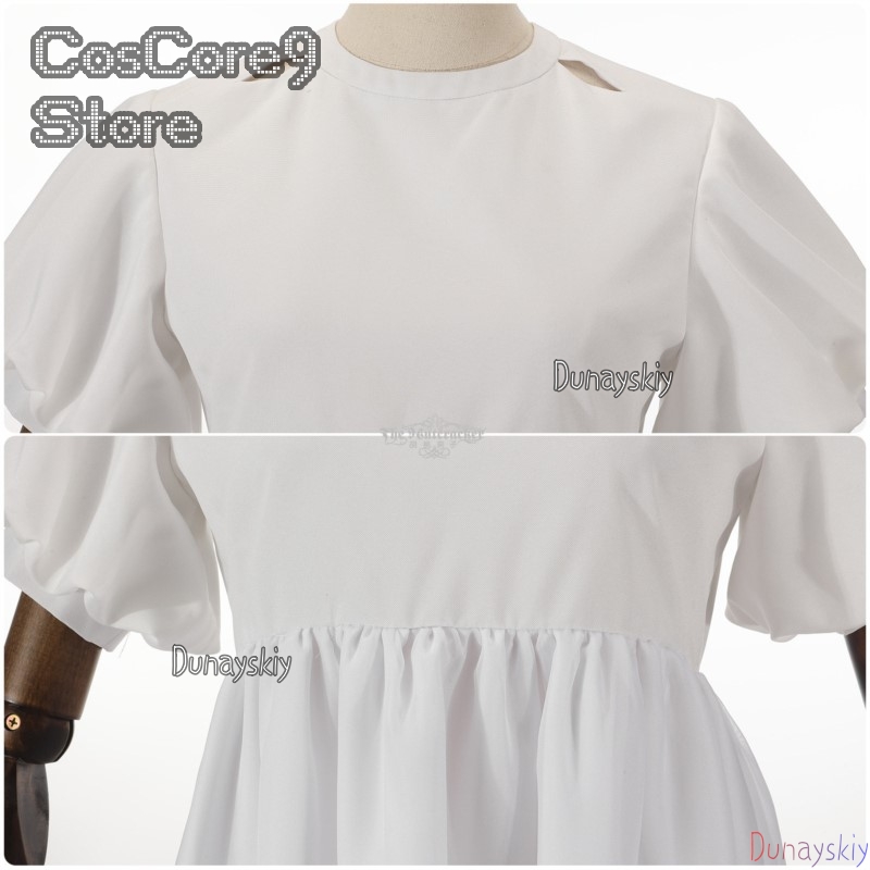 Sua Cosplay kostüm White Dress - Anime Cosplay Kostüm 评论和价格