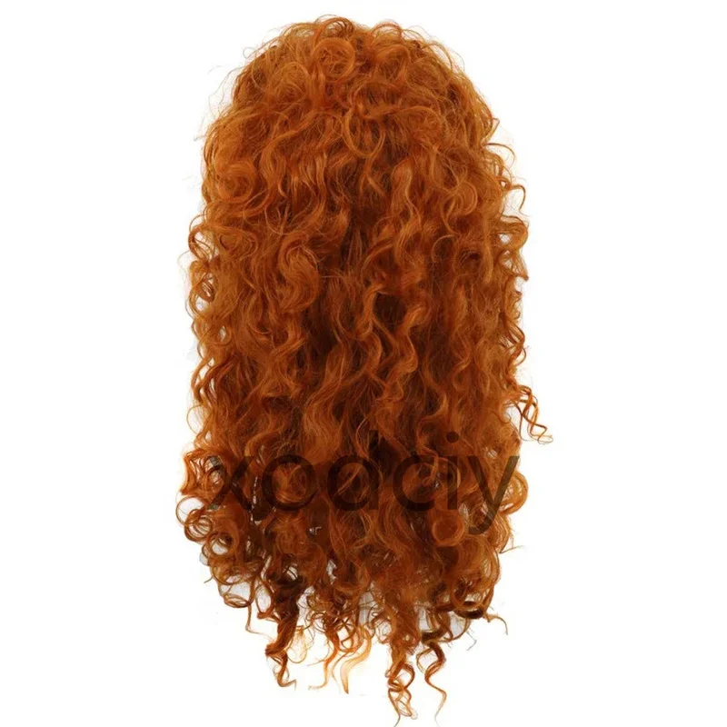 EW5DY20Movie Brave Princess Me - Anime Cosplay Orange Hair 评论和价格