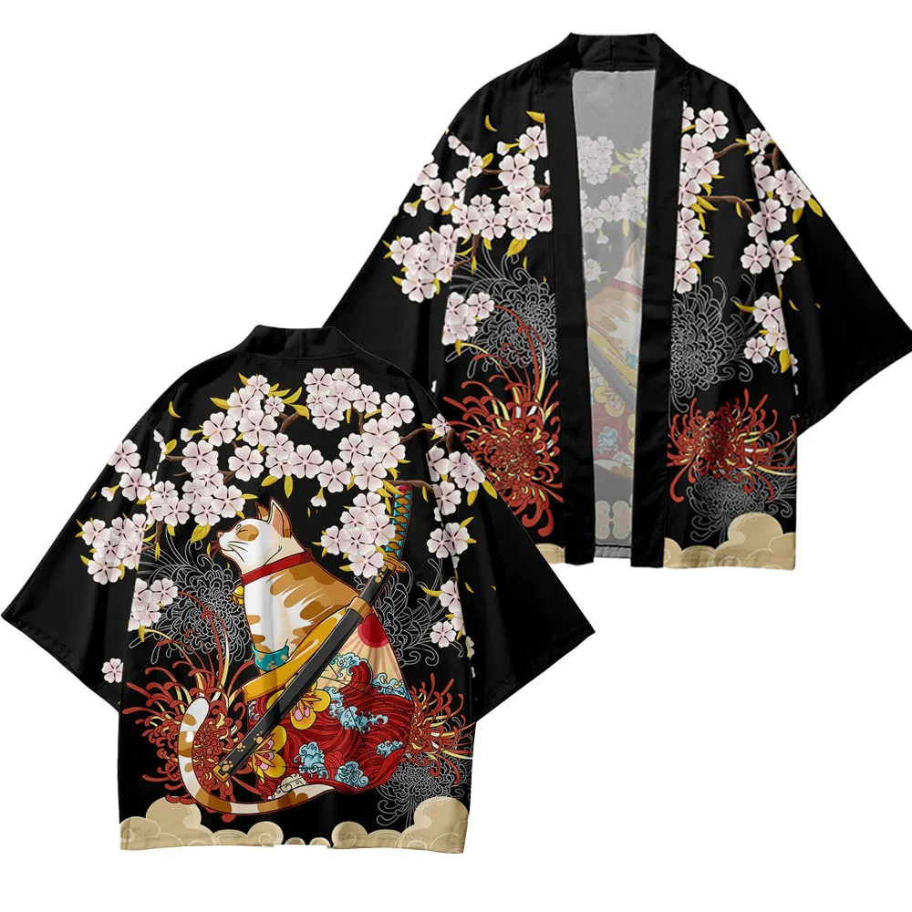 Japanese Cat Print Cosplay Hao - Asian Cosplay Anime 评论和价格