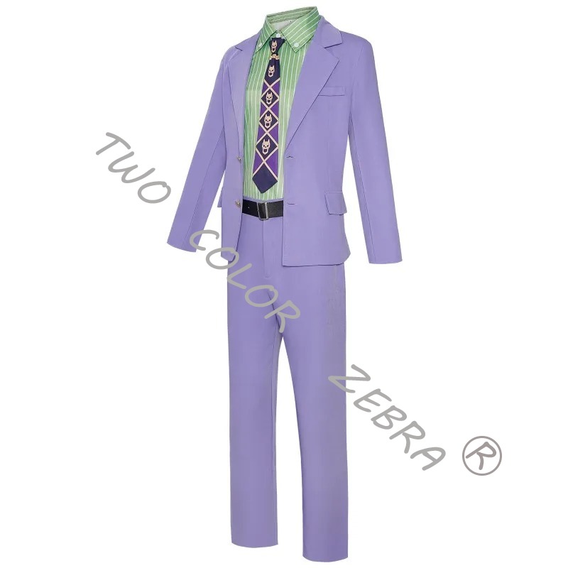5PCS Kira Yoshikage Cosplay An - Anime Cosplay Kostüm 评论和价格