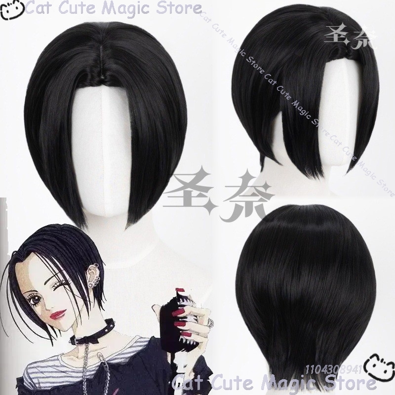 Nana Anime Girl Cosplay Black  - Anime Cosplay Girl With Black Hair 评论和价格
