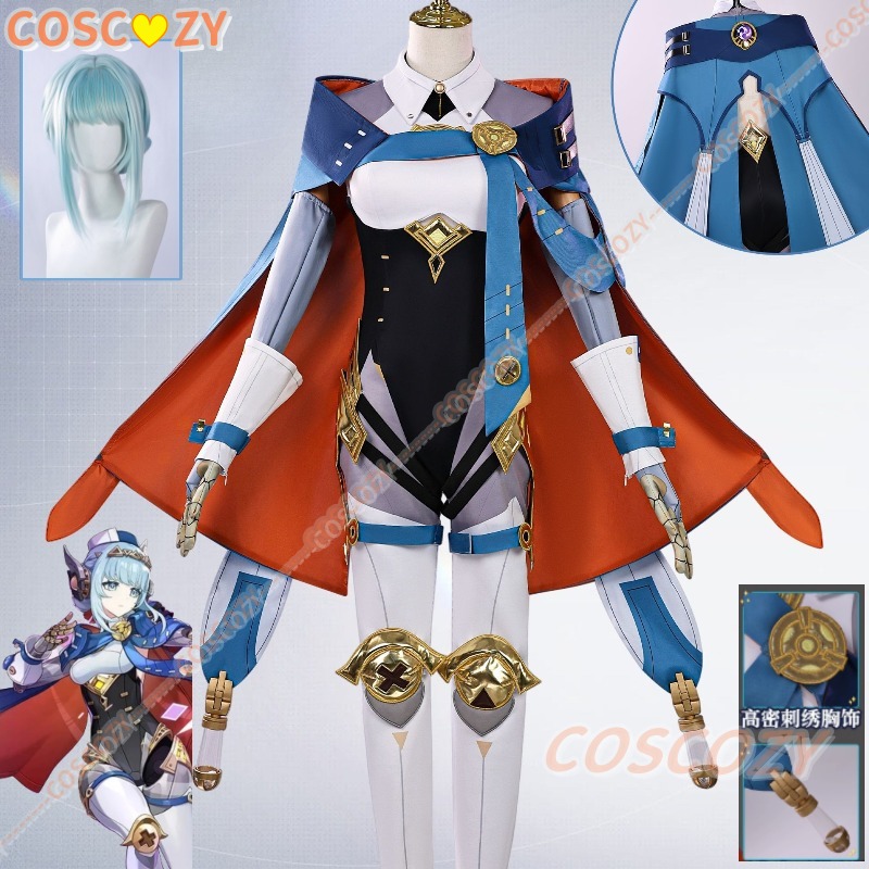 Genshin Impact Ineffa Cosplay  - Anime Cosplay Outfit Girl 评论和价格