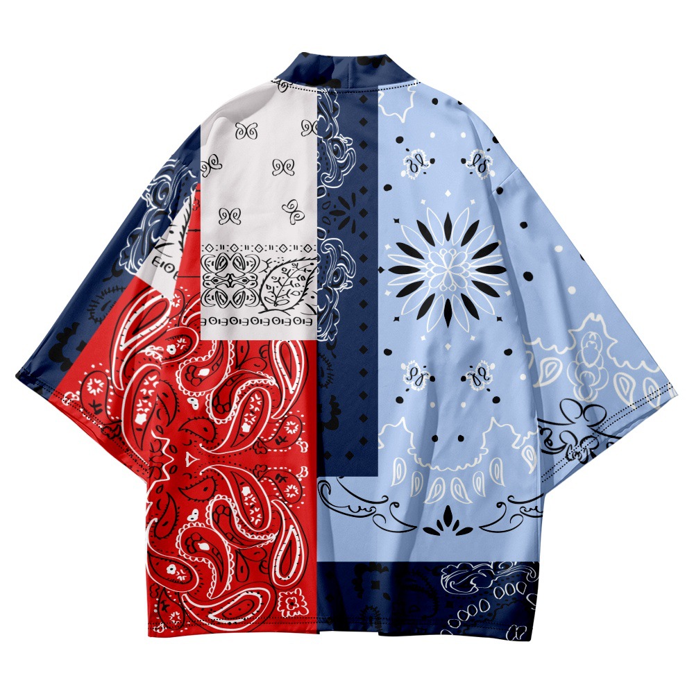 Yukata Cosplay Cat Print Cardi - Asian Cosplay Anime 评论和价格