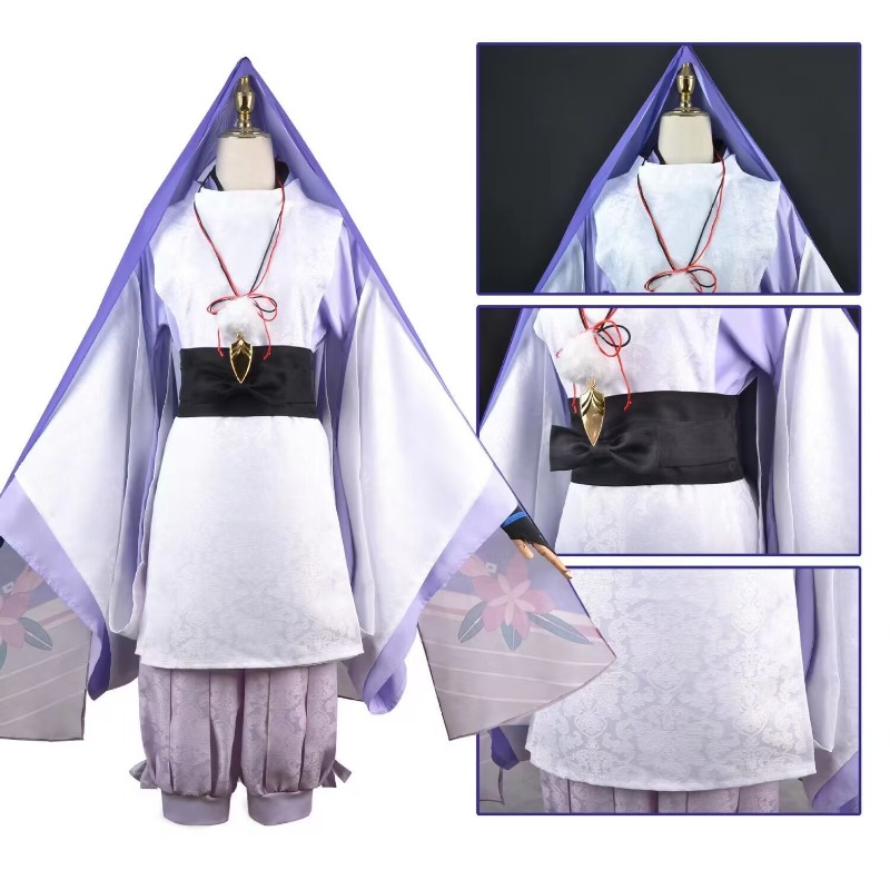 Scaramouche The Wanderer Cospl - Anime Cosplay Kostüm 评论和价格
