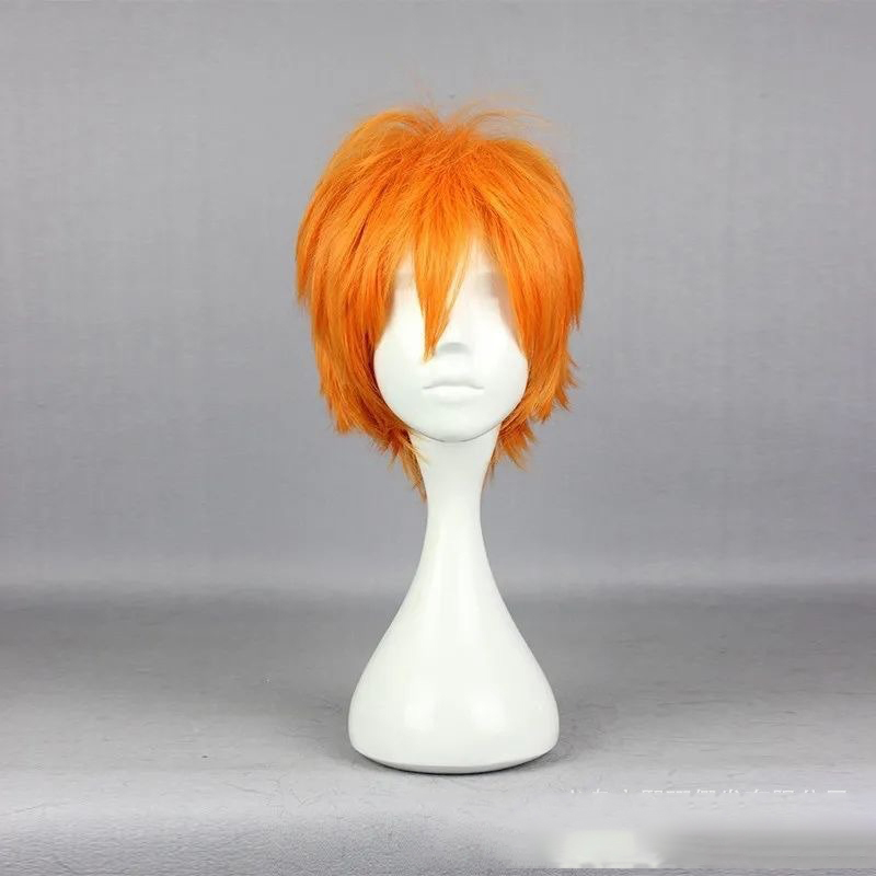 Anime Haikyu!! Hinata Shoyo Co - Anime Cosplay Orange Hair 评论和价格