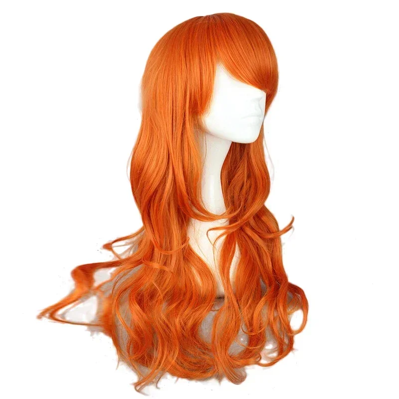 2026  Anime Nami Cosplay Wig 2 - Anime Cosplay Orange Hair 评论和价格