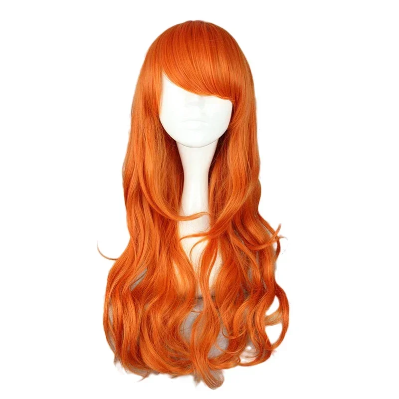 2026  Anime Nami Cosplay Wig 2 - Anime Cosplay Orange Hair 评论和价格