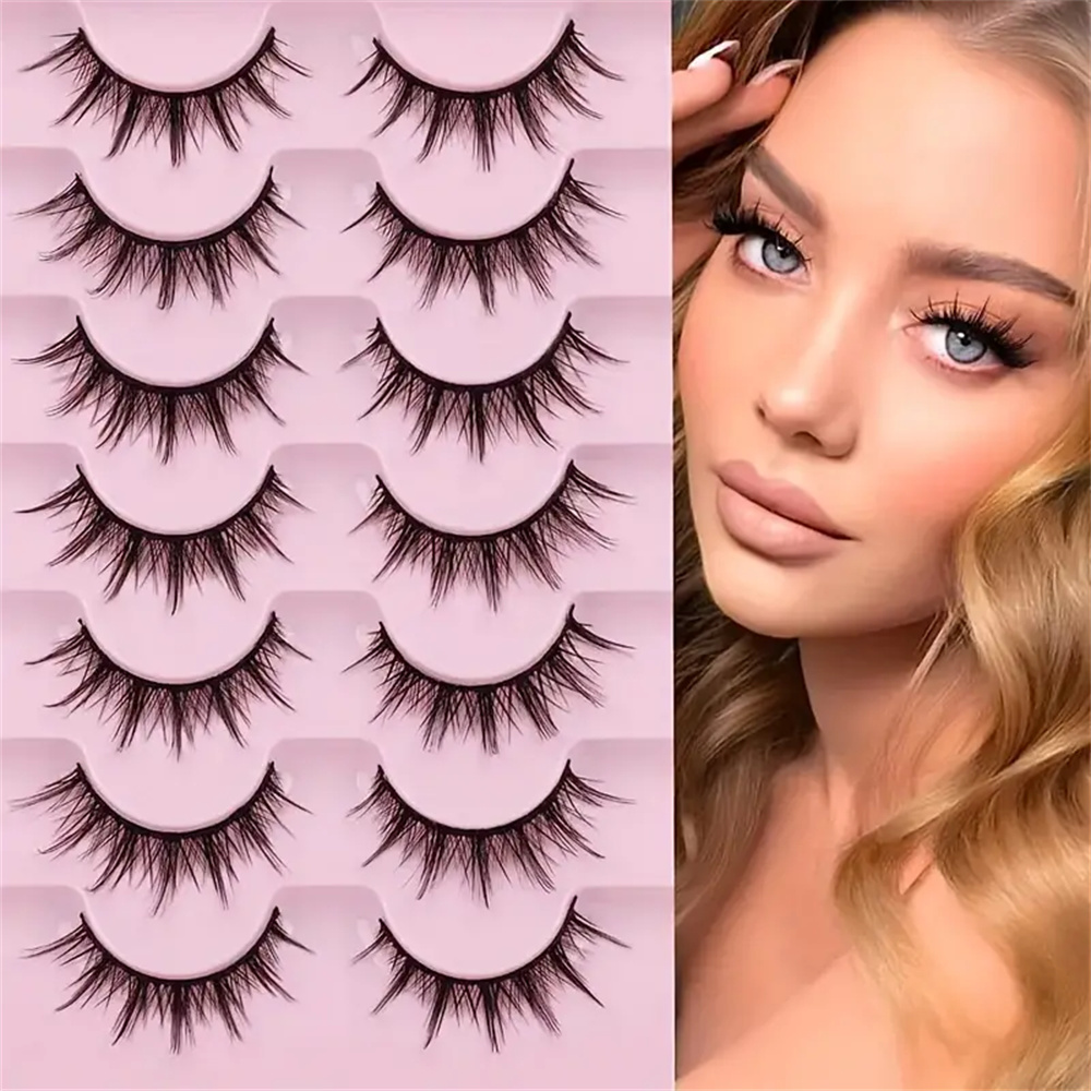 Natural Look False Eyelashes A - Asian Cosplay Anime 评论和价格