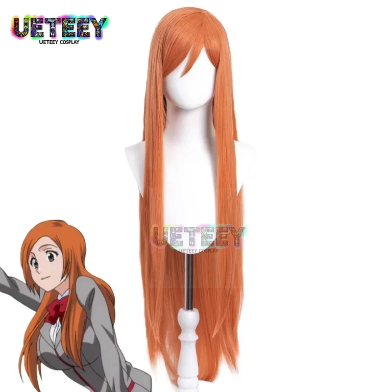 UETEEY COS Anime Bleach Inoue  - Anime Cosplay Orange Hair 评论和价格